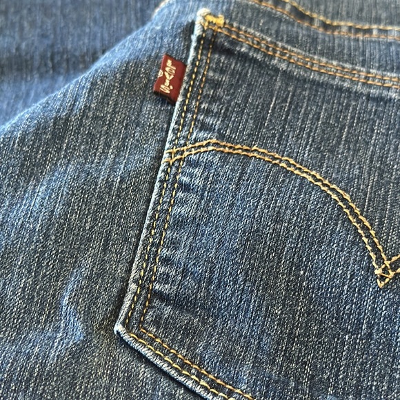 Levi’s Perfectly Slimming Tummy Control Pull On Skinny Jeans 10M - Picture 4 of 13